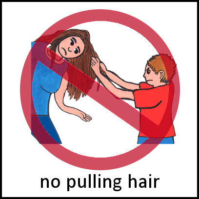 No Pulling Hair