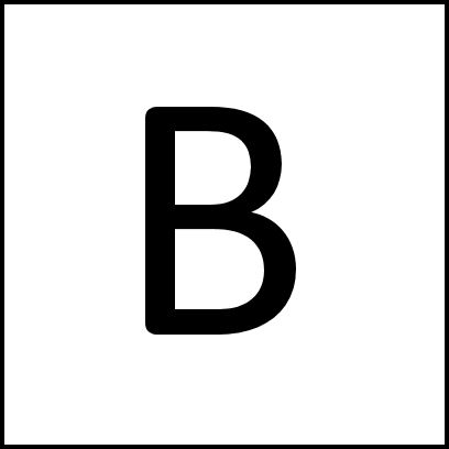 B