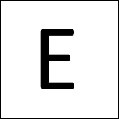 E